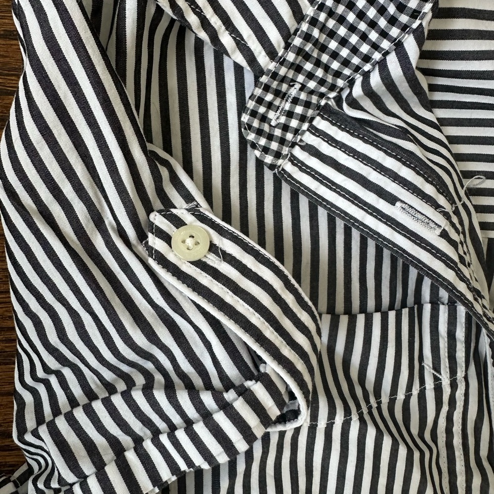 Vineyard Vines Black and White Striped Dress - Picture 3 of 5